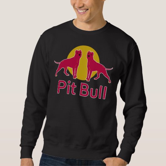 Red Pit Bull Trui (Voorkant)