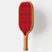 "Red Plaid" (carbon fiber) Pickleball Paddle (Links)