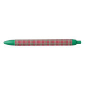 Red Plaid Christmas Holiday Teacher's Pen Gift (Voorkant)