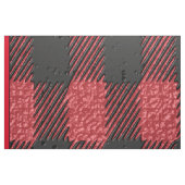 Red plaid fabric stof (Fat Quarter)