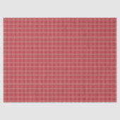 Red Plaid Gift Wrap Tissuepapier (Voorkant)