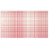 Red Plaid Print Tafelkleed (Voorkant (Horizontaal))