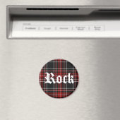 Red Plaid Rock - Magneet (Insitu (Vaatwasser))