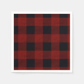 Red Plaid Servet (Voorkant)
