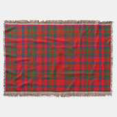 Red Plaid Tartan Deken (Voorkant)