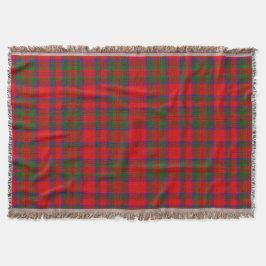 Red Plaid Tartan Deken