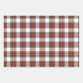 Red Plaid Trio Inpakpapier Vel (Voorkant 3)