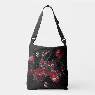 Red Planet Crossbody Tas