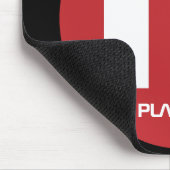 Red Planet Glass Mousepad Muismat (Hoek)