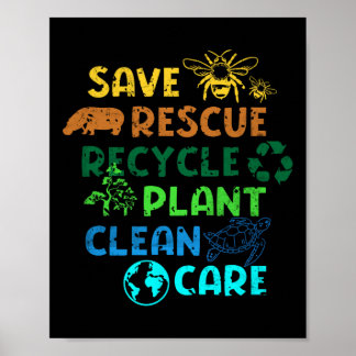 Red Planet Klimaatverandering Grappig Ea Redden Poster