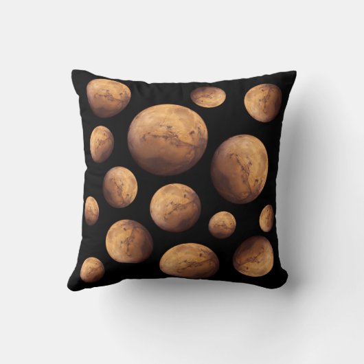 Red Planet Mars Kussen (Achterkant)