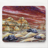Red Planet Mousepad Muismat (Voorkant)