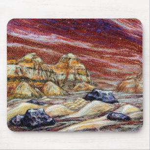 Red Planet Mousepad Muismat
