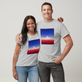 Red Planet Sunset Minimal T-Shirt (Unisex)