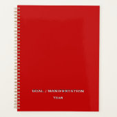 Red Planner (Voorkant)