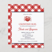 RED Play Crawfish Boil Seafood Engagement Party (Voorkant / Achterkant)