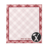 Red Plays Carpenter Tools Notitieblok (Voorkant)