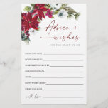 Red Poinsettia Christmas Bridal Advies & Wijzen<br><div class="desc">Elegant Dusty Blue Winter Foliage Advice Card. Pas de bruid aan om de naam en de datum van de douche te zijn. Voor verdere aanpassing,  te klikken gelieve de "pas verder"verbinding aan. Als je hulp nodig hebt,  neem dan contact met me op.</div>