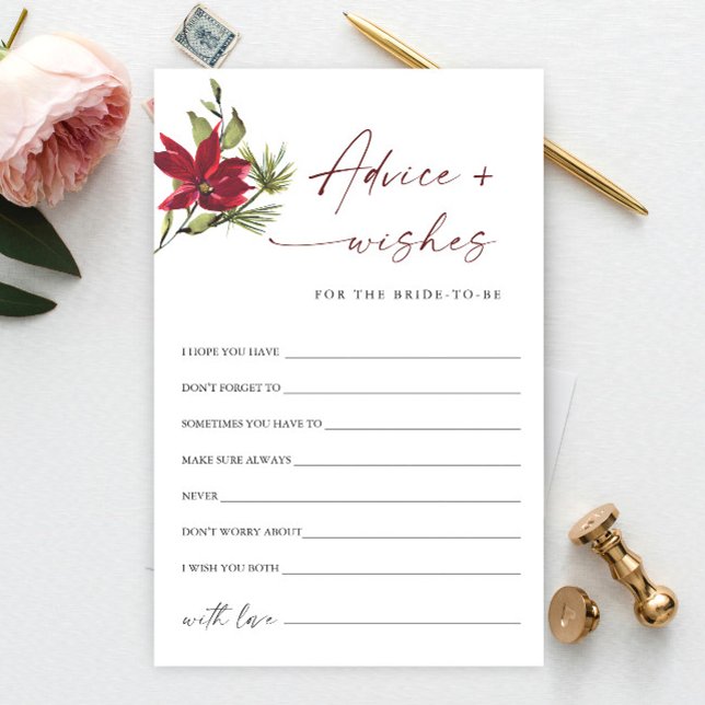 Red Poinsettia Christmas Bridal Advies & Wijzen (Creator heeft geüpload)