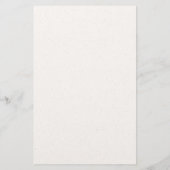 Red Poinsettia Elegant Holiday Stationery Briefpapier (Achterkant)