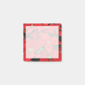 Red Poinsettia Holiday Post-it® Notes (Voorkant)