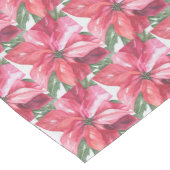 Red Poinsettia Medium Tafelloper (Hoek)