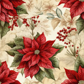 Red Poinsettia Tablecloth Classic Holiday Decor Tafelkleed
