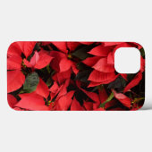 Red Poinsettias II Kerstfeestdag Floral Case-Mate iPhone Case (Achterkant (horizontaal))