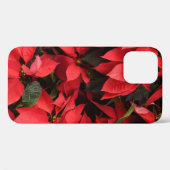 Red Poinsettias II Kerstfeestdag Floral Case-Mate iPhone Case (Achterkant (horizontaal))