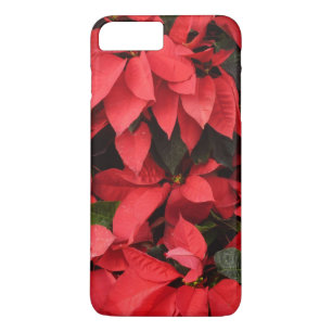 Red Poinsettias II Kerstfeestdag Floral Case-Mate iPhone Case