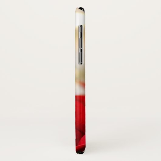 Red Poinsettias met Golden Bokeh Kerstmis Case-Mate iPhone Case (Achterkant/links)