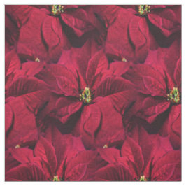 Red Poinsettias Stof