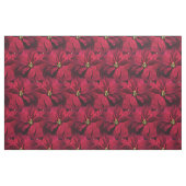 Red Poinsettias Stof (Fat Quarter)