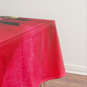 Red Poinsettias Tafelkleed (Voorbeeld)