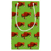 Red Poison Dart Frog Klein Cadeauzakje (Voorkant)