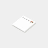 Red Poison Dart Frog Post-it® Notes (Schuin)