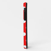 Red Polka Dot iPhone 5 Hoesje (Achterkant/links)