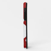 Red Polka Dot iPhone Case (Achterkant/links)