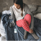 Red Polka Dot Leggings