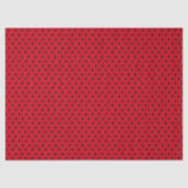 Red Polka Dot Tissuepapier (Voorkant)