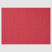 Red Polka Dot Tissuepapier (Voorkant)