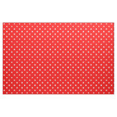 Red Polka Dots Fabric Stof (Fat Quarter)