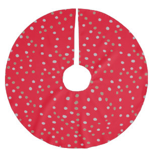 Red Polka Dots Kerstboom Rok