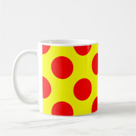 Red Polka Dots Koffiemok