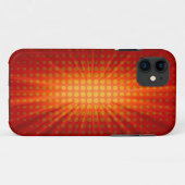 Red Polka Dots met Star Light Case-Mate iPhone Case (Achterkant (horizontaal))