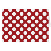 Red Polka Dots, Polka Dot Pattern, Stippen, gedopt (Voorkant Horizontaal)