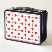 Red Polka Dots, Polka Dot Pattern, Stippen, gedopt (Voorkant)