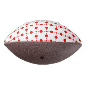 Red Polka Dots, Polka Dot Pattern, Stippen, gedopt American Football (Gedraaid 270)