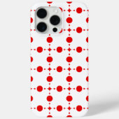 Red Polka Dots, Polka Dot Pattern, Stippen, gedopt Case-Mate iPhone Case (Achterkant)