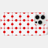Red Polka Dots, Polka Dot Pattern, Stippen, gedopt Case-Mate iPhone Case (Achterkant (horizontaal))